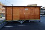 G7 Casetta su carrello omologato 